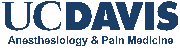 UC Davis - Department of Anesthesiology and Pain Medicine Logo